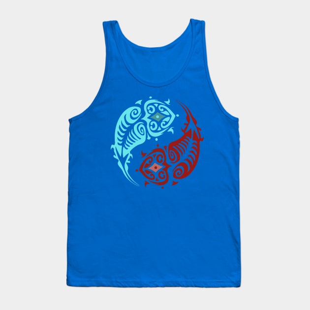 Raava & Vaatu Tank Top by Raggdyman